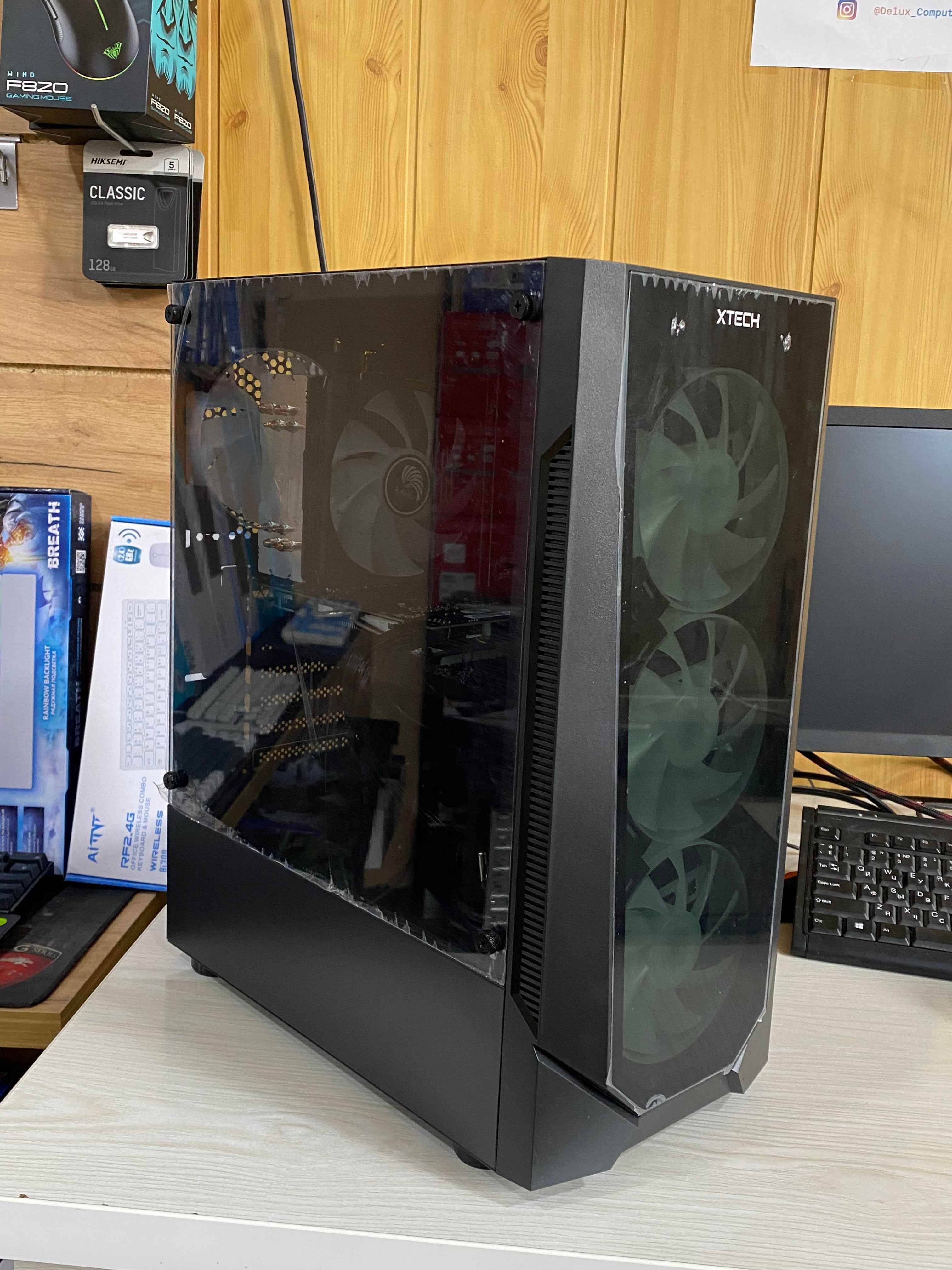 Игровой компьютер Core i5 12400F, 16 ГБ DDR4, 512 ГБ SSD NVMe, GTX 1660, 6 ГБ