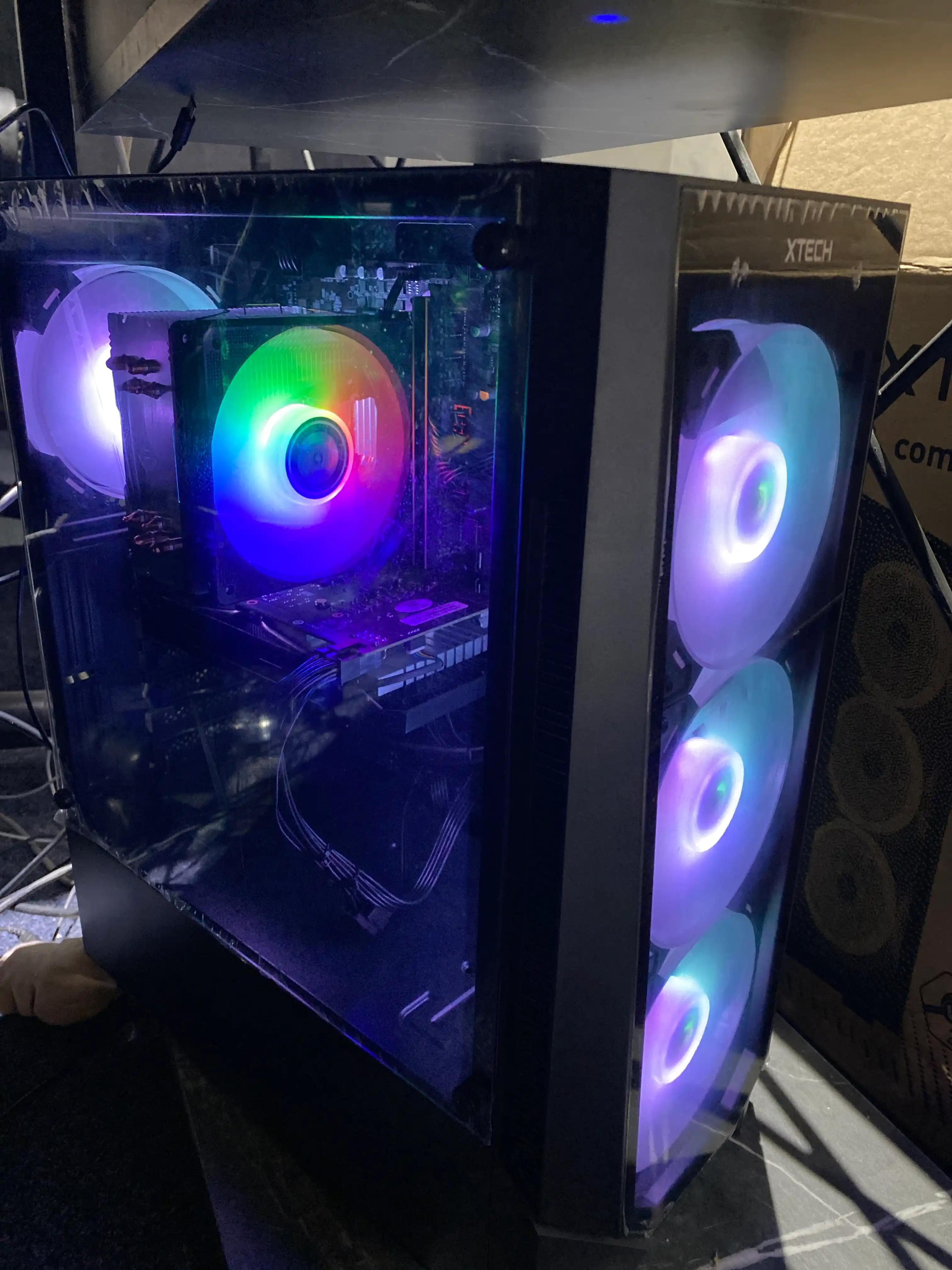 Игровой компьютер Core i5 12400F, 16 ГБ DDR4, 512 ГБ SSD NVMe, GTX 1660, 6 ГБ