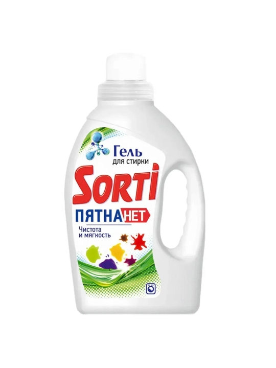 Гель для стирки SORTI «Пятна Нет», 1200 г
