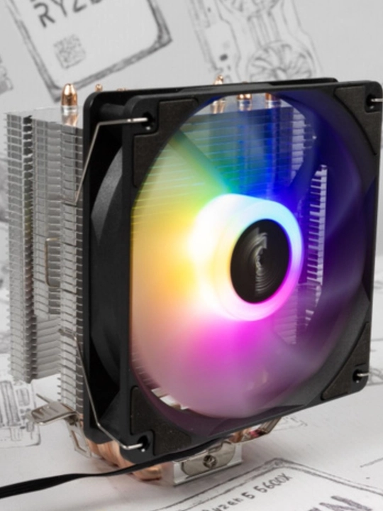 S400 Seasonic Cooler protsessor uchun havoga sovutish tizimi