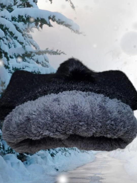 Ayollar bosh kiyimi va snod, sharf, astari bilan, to‘qilgan