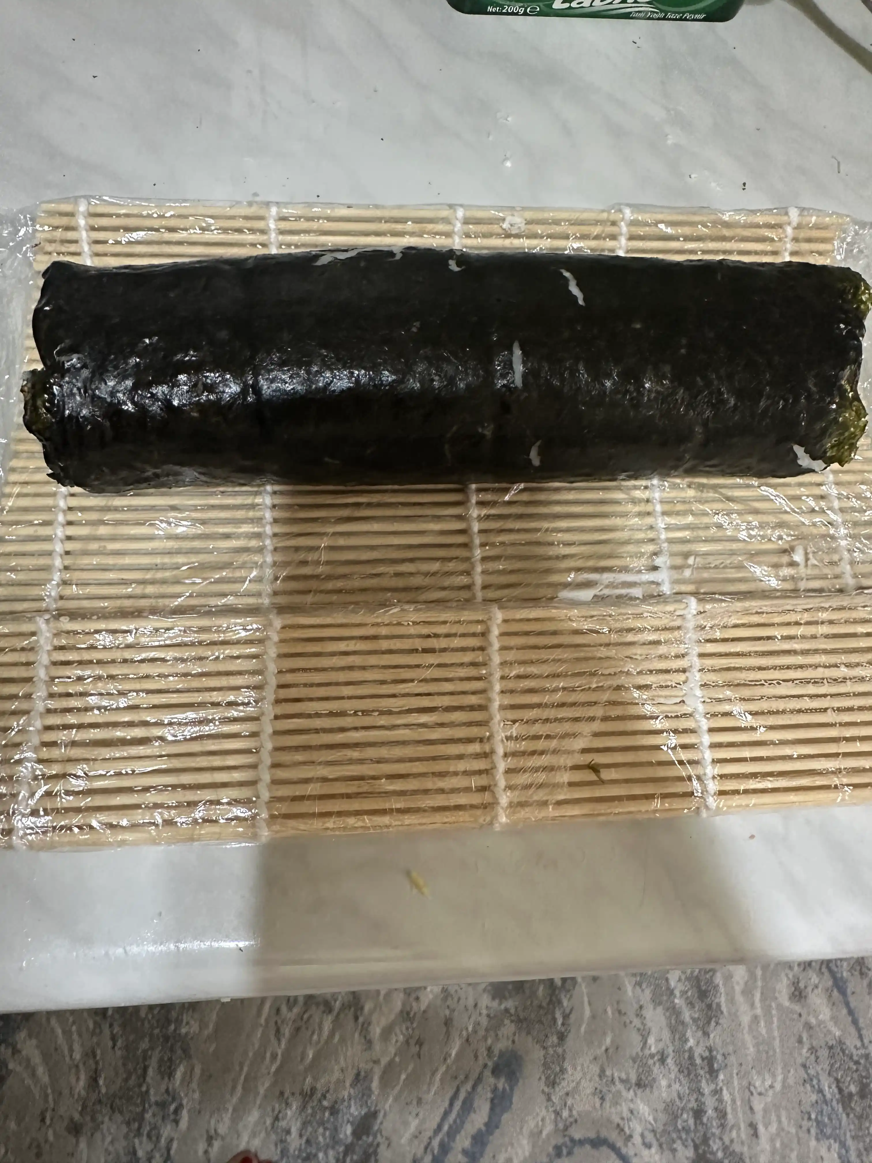 Bambukli gilamcha sushi va rollar uchun, 24 * 24 sm