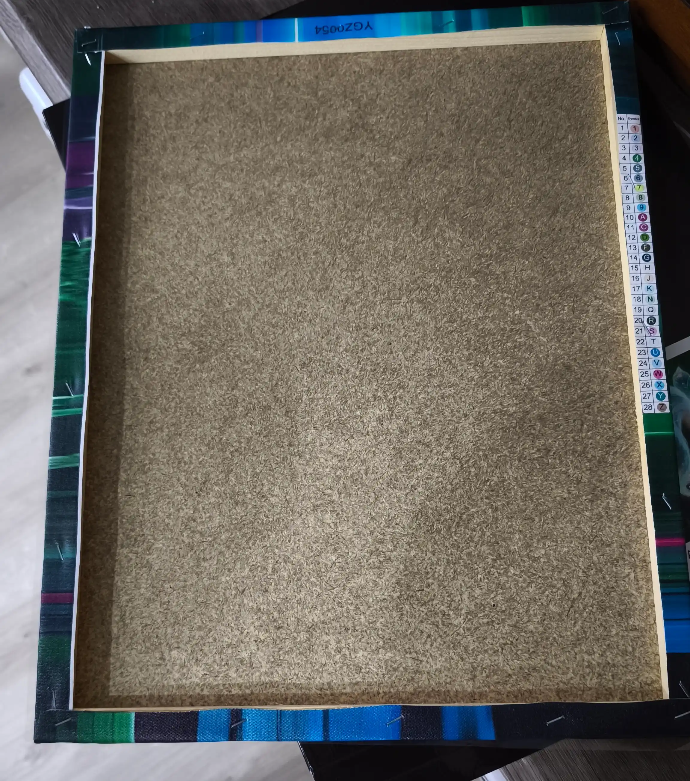 Olmosli mozaika, fosforli tunda yonadi 40*50 sm "JONIVORLAR"
