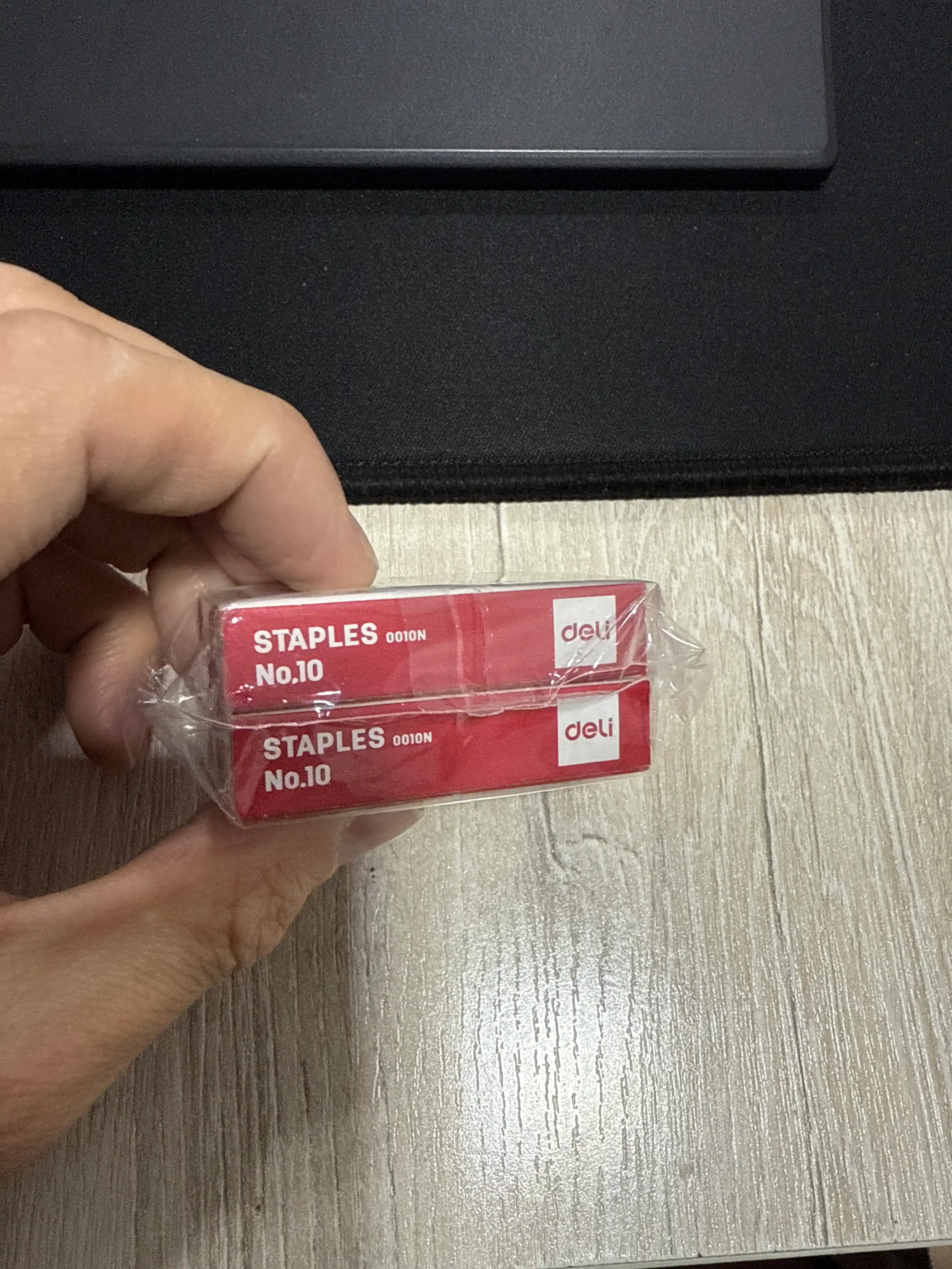 10#, Deli E0010N Stepler uchun skobalar 10#, 5 qutidan