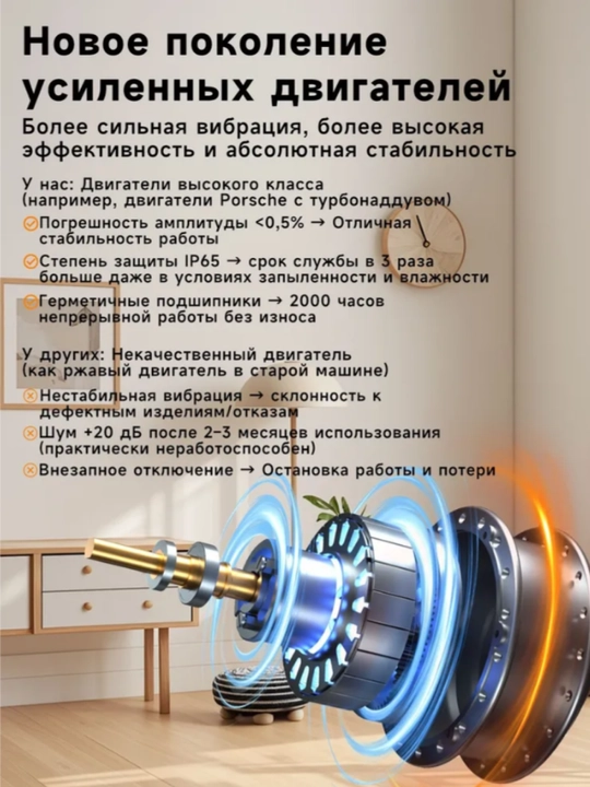 Виброплатформа для похудения и фитнеса, кардио тренажер с эспандерами и Bluetooth, до 200кг