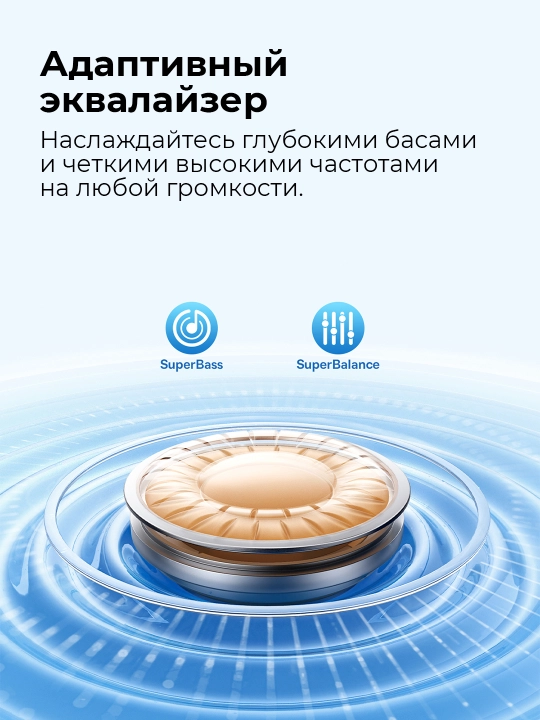 Simsiz quloqchinlar Baseus Bass BP1 Pro TWS, ANC, LDAC, 55 soat