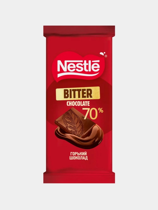 Nestle®. Шоколад Горький 70%, 75г - 