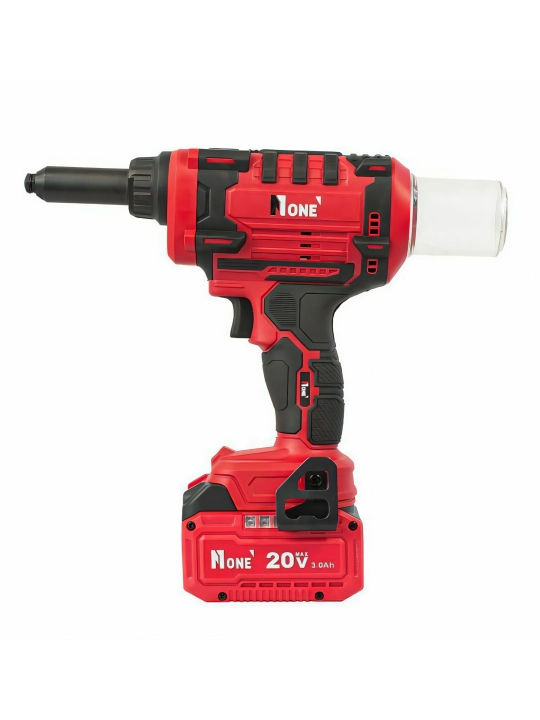 Akkumulyatorli cho‘tkasiz parchinlagich NUMBER ONE NCR25/3.0-PRO INDUSTRIAL 20 V, 3.0 Ah