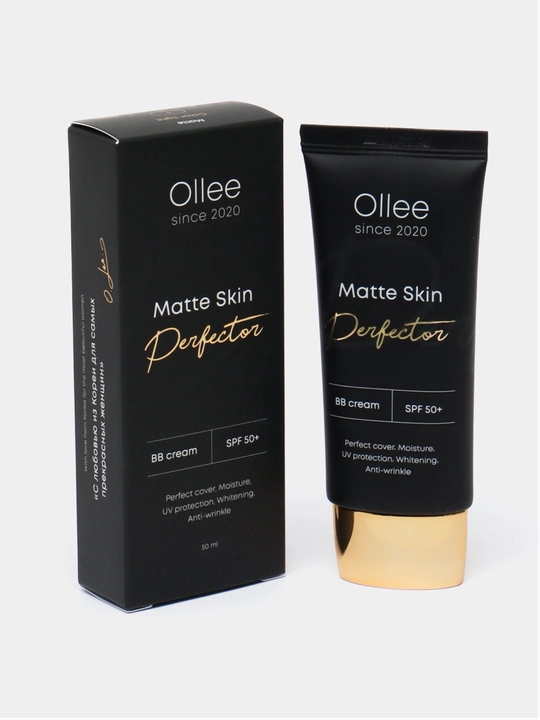 ВВ krem OLLEE Mate Skin Perfector, SPF 50+, 50 ml