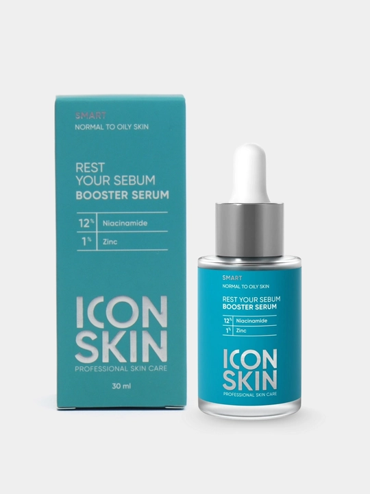 ICON SKIN yuz serumi — namlash, tiklash, taranglik va lifting, 30 ml