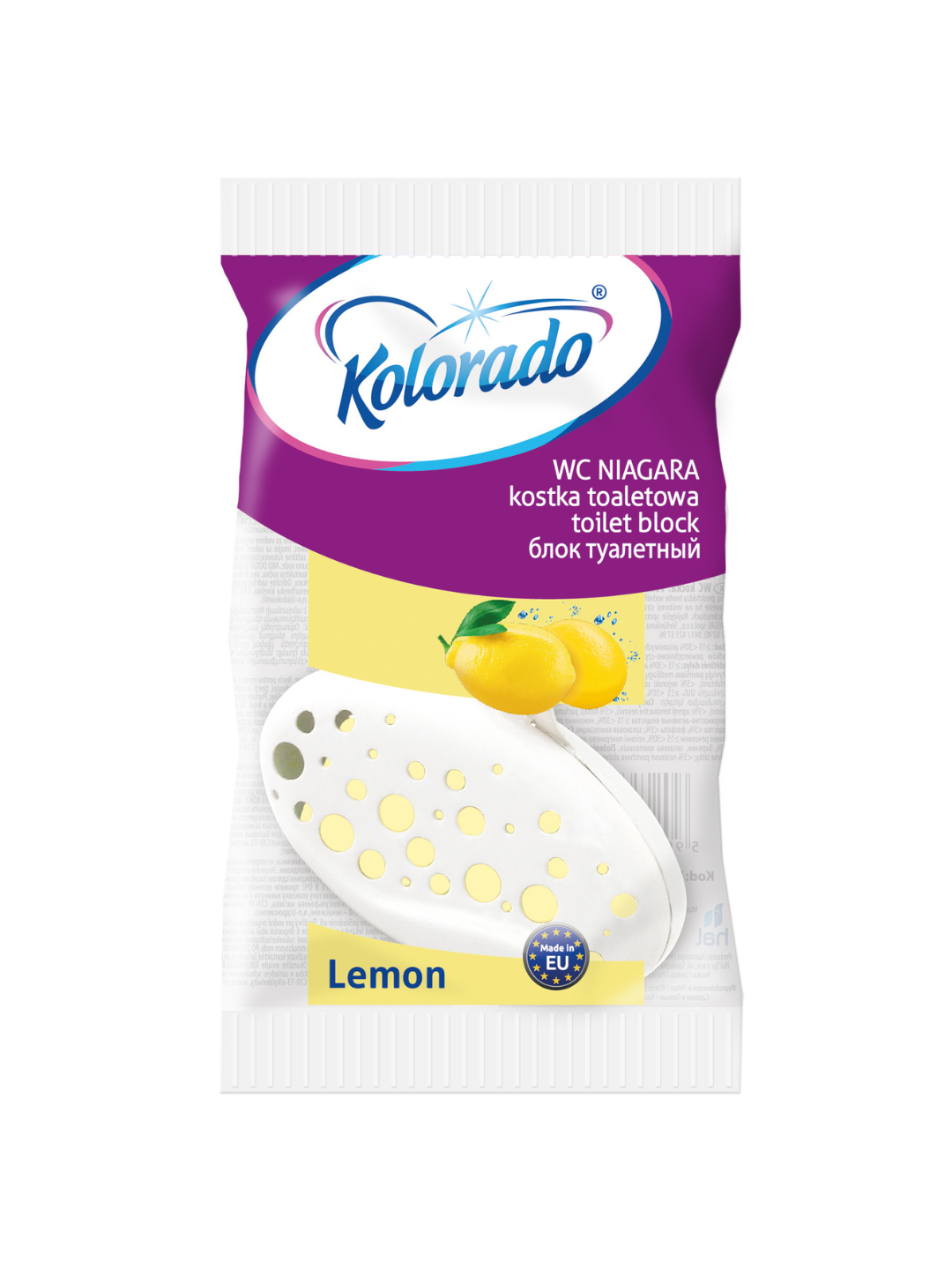 Tualet bloki Kolorado WC Niagara Lemon (Limon), 35 g
