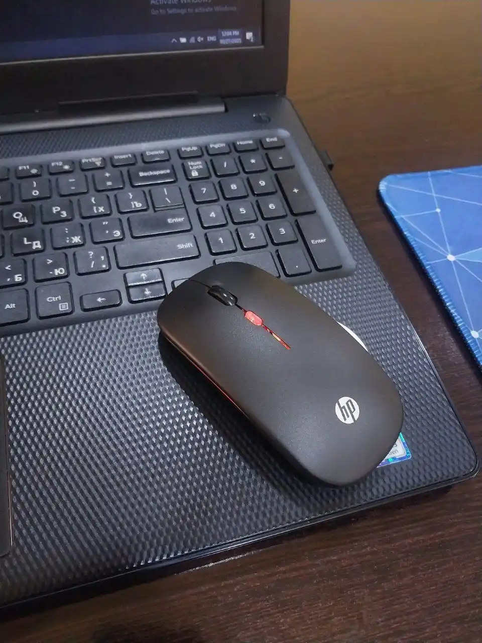 Simsiz kompyuter sichqonchachi, tovushsiz, RGB, Bluetooth