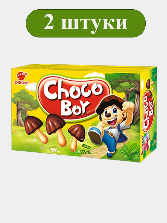 Orion Choco Boy Original pechenesi, 15 dona × 100 g × 2 qadoq - 