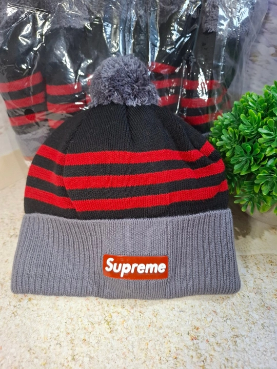Supreme bosh kiyim, erkaklar uchun, universal, pomponli, 55-60 sm