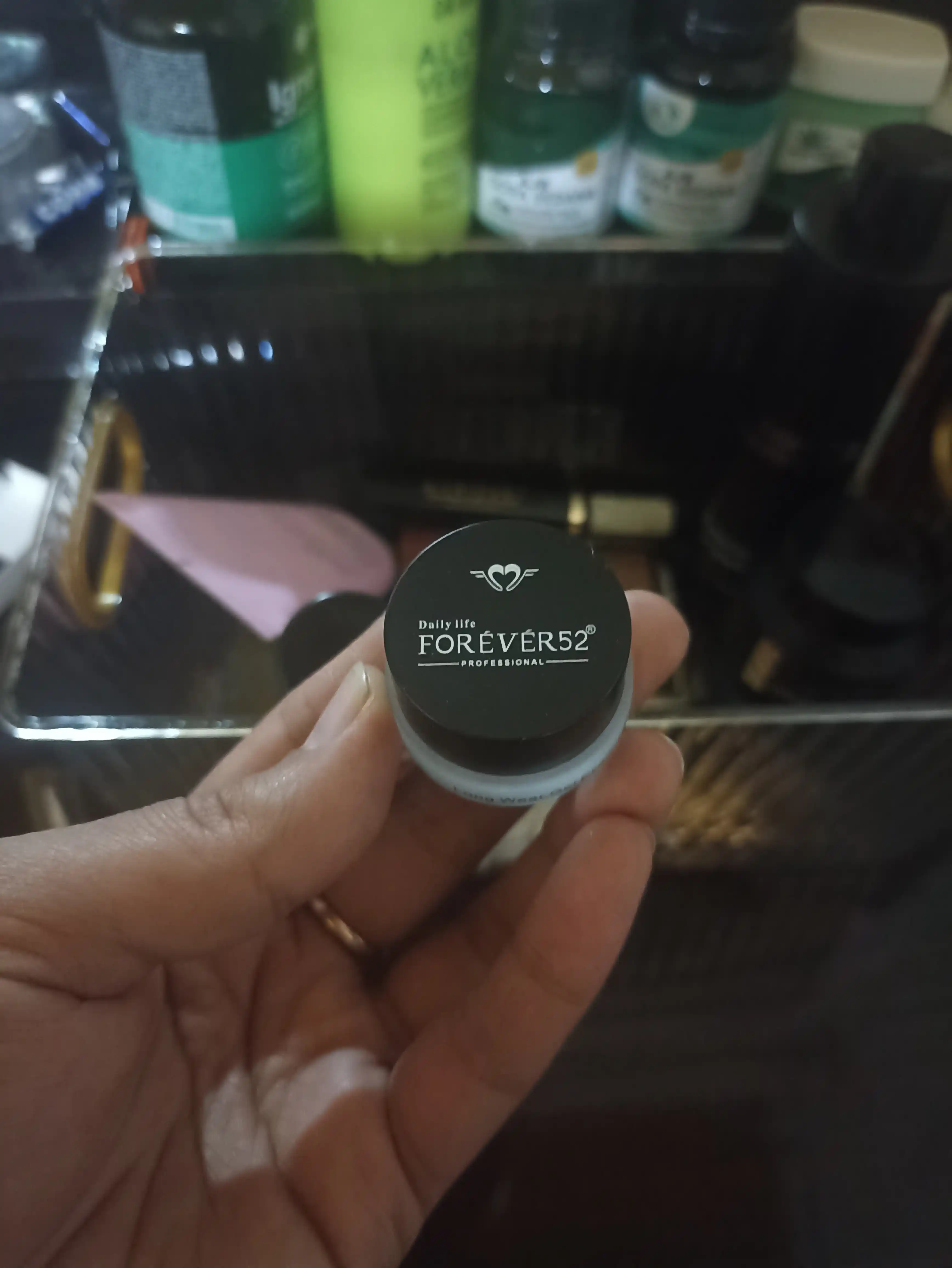 Forever52 Gel Eyeliner Tattoo 2 applikator bilan qosh va qovoq uchun gel - podvodkasi, 5 g