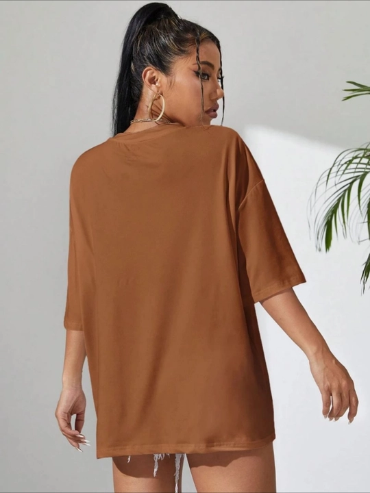 Женская oversize футболка Rubi&Jons — 100% мягкий хлопок, принт, унисекс модель