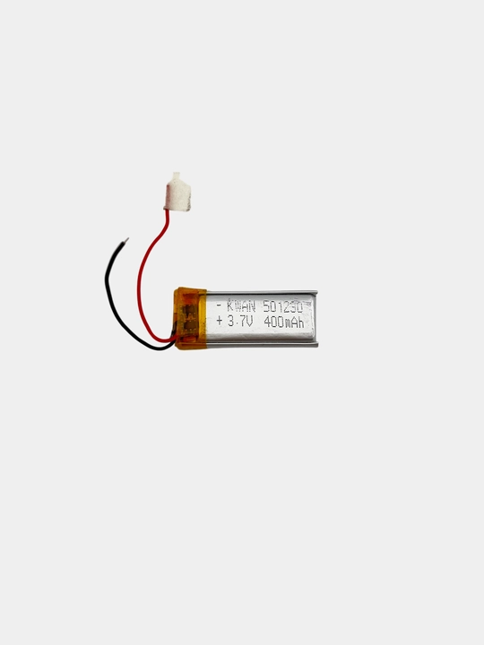 KWAN 501230 3.7V 400mAh litiy-ion qayta zaryadlanuvchi akkumulyator