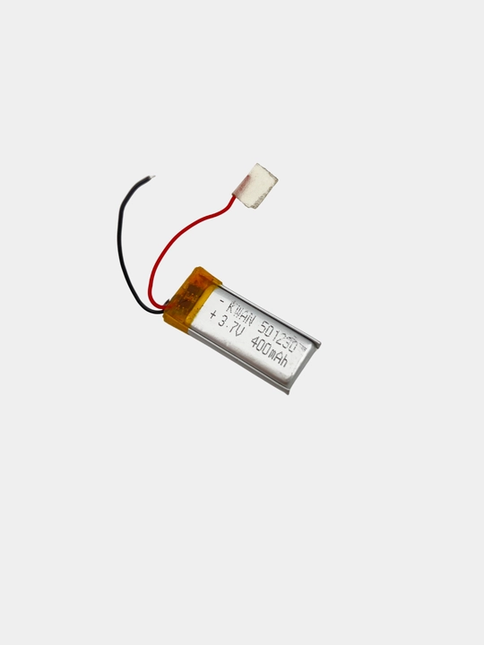 KWAN 501230 3.7V 400mAh litiy-ion qayta zaryadlanuvchi akkumulyator
