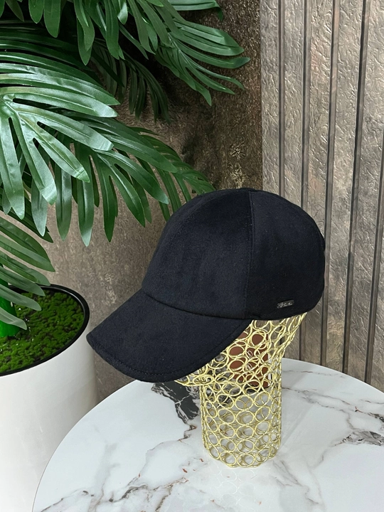 Мужская утеплённая кепка Loro Piana — шерсть с кашемиром, зимняя, с регулируемым ремешком - 
