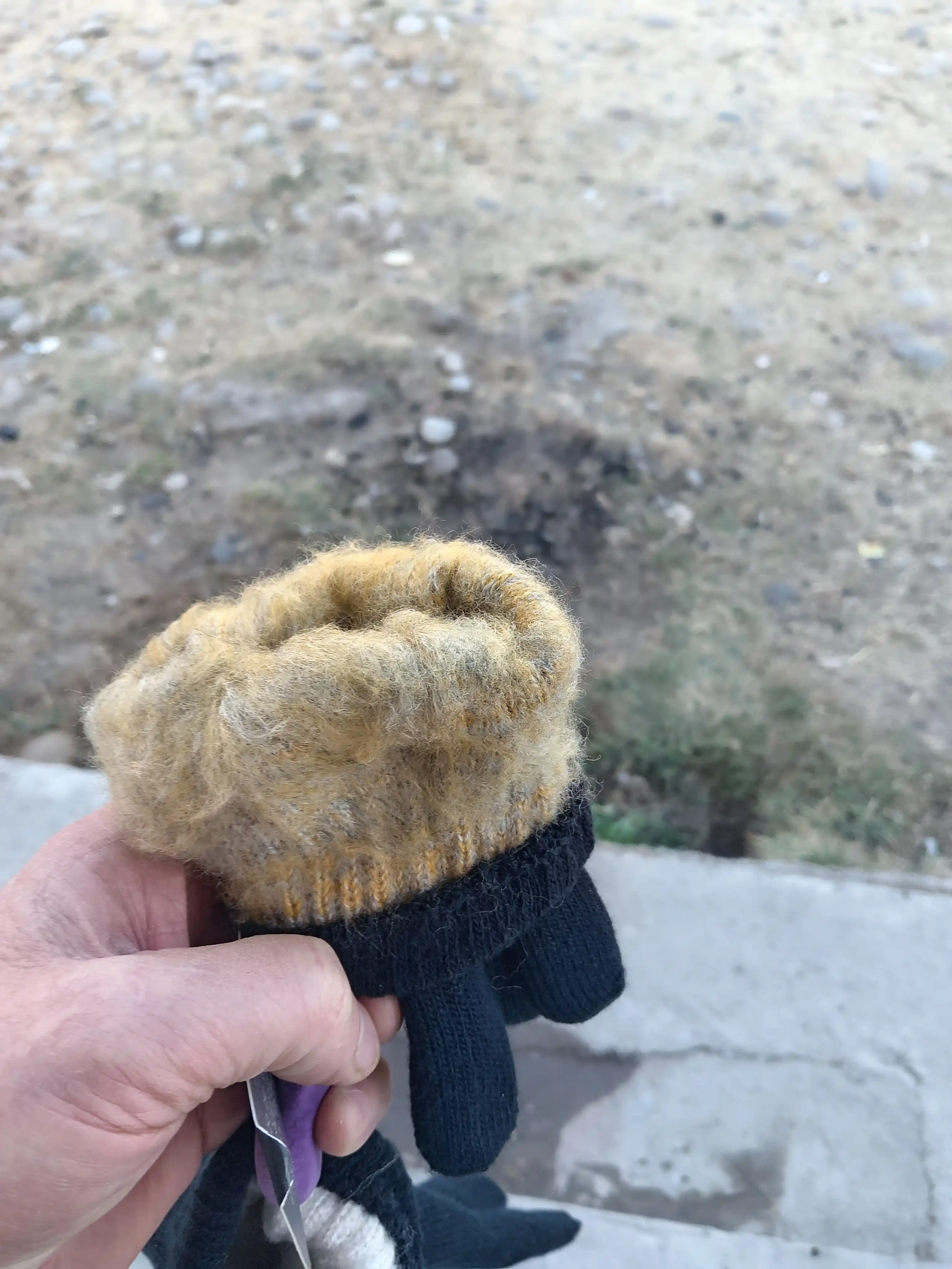 Erkaklar uchun qishki qalin qo‘lqoplar, eko-charm, sensorli, issiq mo‘ynali, katta o‘lcham