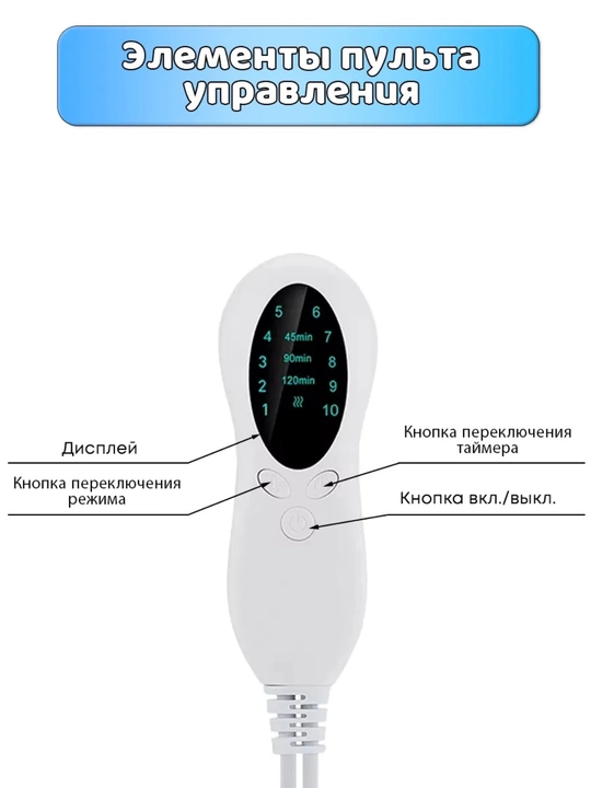 Elektr matras, elektr isitish yostig'i, isitish pedi, termal mat