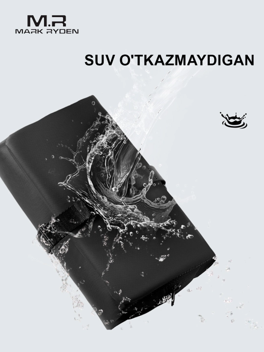 Ko'p bosqichli kosmetik sumka Mark Ryden MR59, dush qutisi, osib qo'yish uchun ilgak bilan