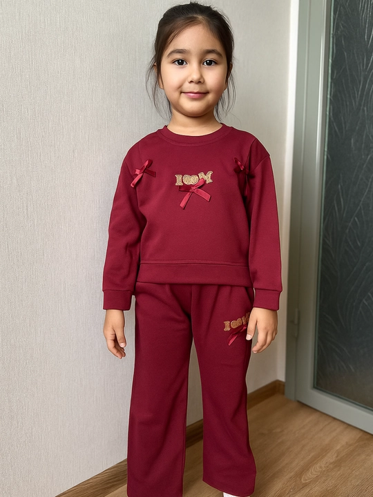 Kundalik uchun qizaloqlar kiyimi kuzgi mavsum uchun - 