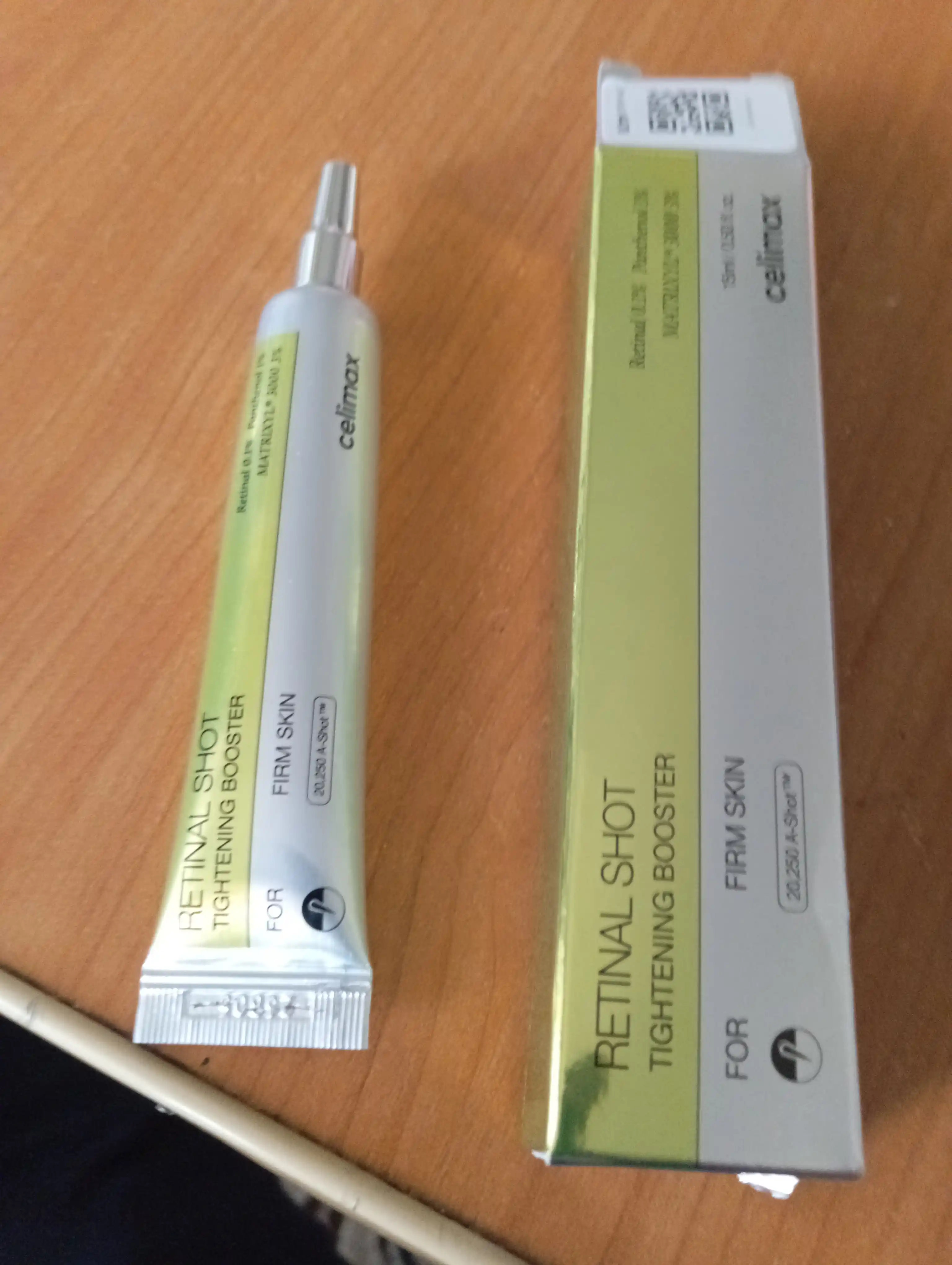 Бустер-крем с ретиналем Celimax The Vita-A Retinal Shot Tightening Booster, 15 мл