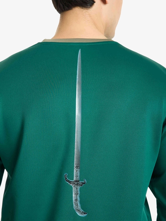 Мужской лонгслив 7SABER Active Fit спортивный с длинным рукавом