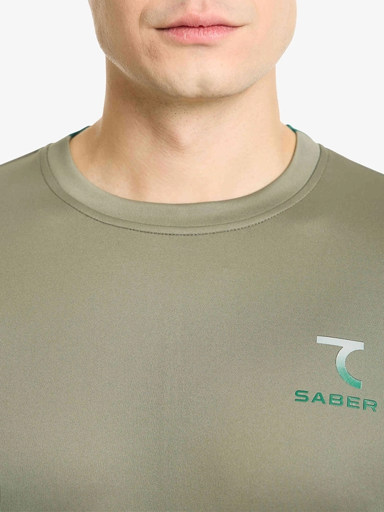 Мужской лонгслив 7SABER Active Fit спортивный с длинным рукавом