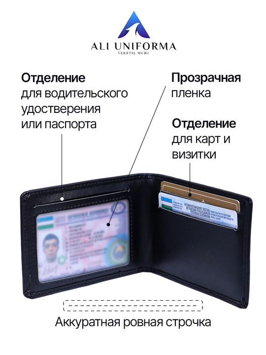 Портмоне для удостоверений личности, ID карт, документов