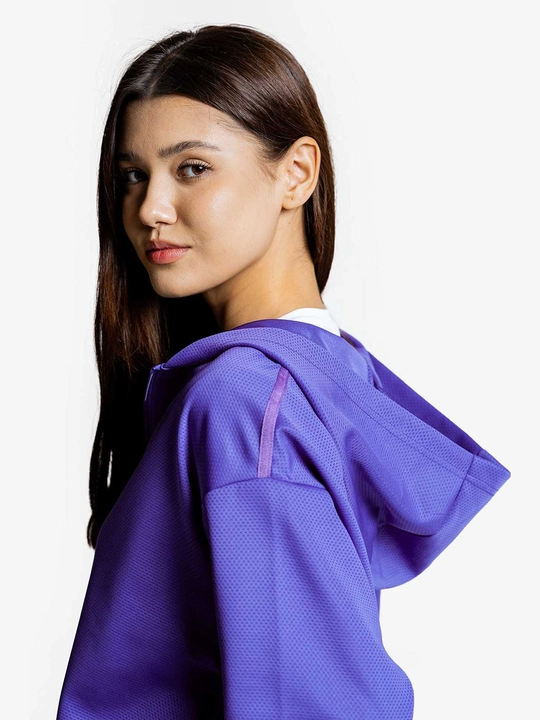Ayollar hudi 7SABER Comfort Line Hoodie to'qima kofta molniyali