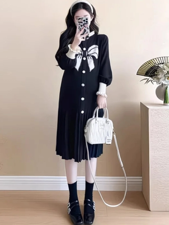 Платье, платье, туника, зимнее, осеннее