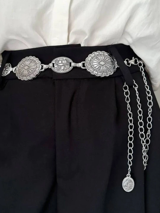 Ayollar uchun bezakli belbog' to'plami,marjonli va metall dizaynlar