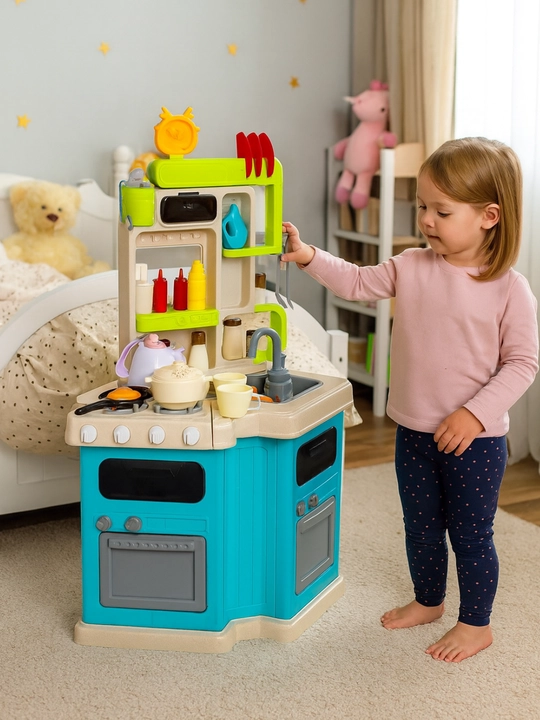 Детская игрушечная кухня Talanted chef, Сhef Kitchen с функцией воды, света, звука