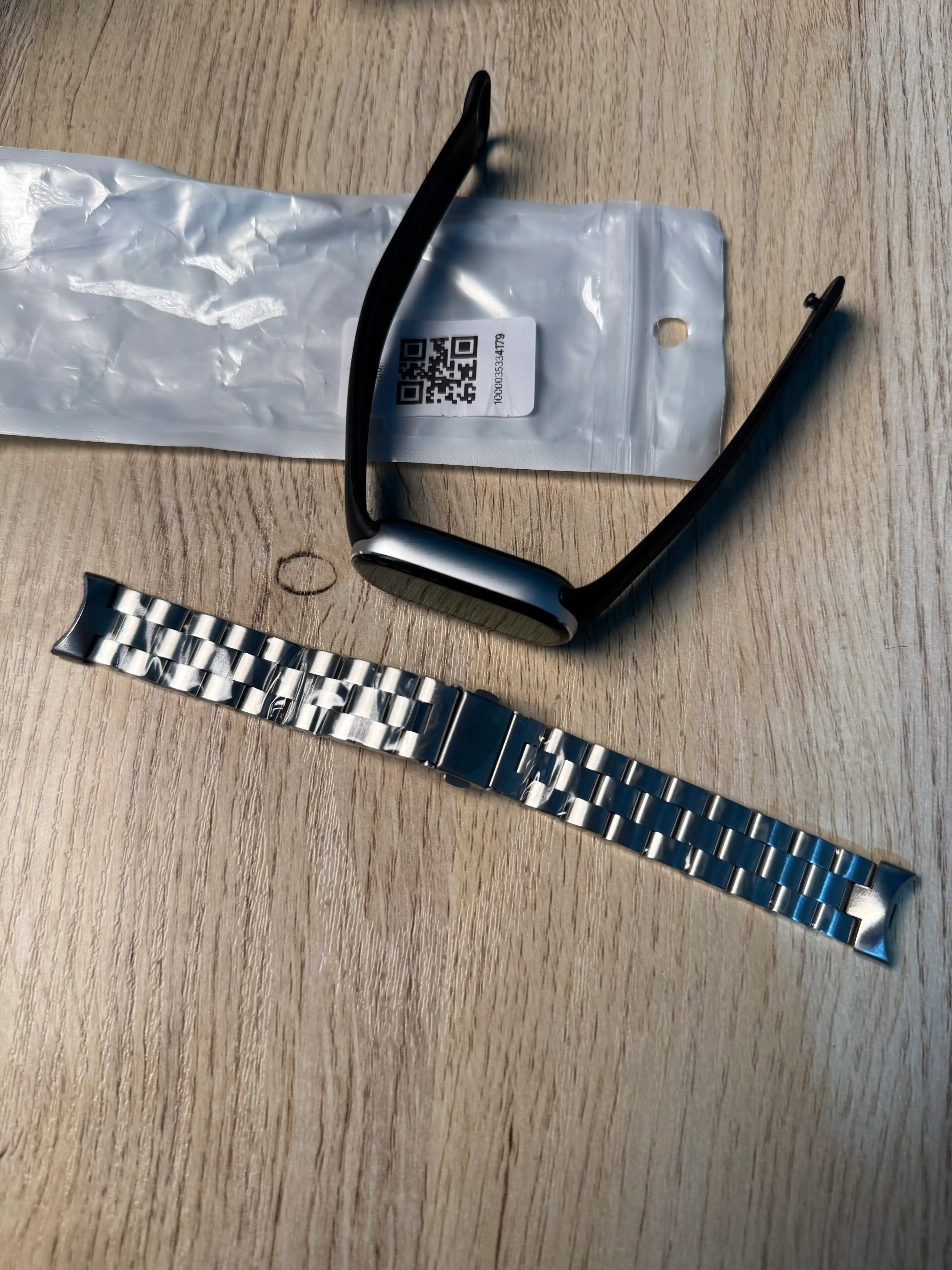 Xiaomi Mi Band 8, 9 va 10 uchun, metall tasma