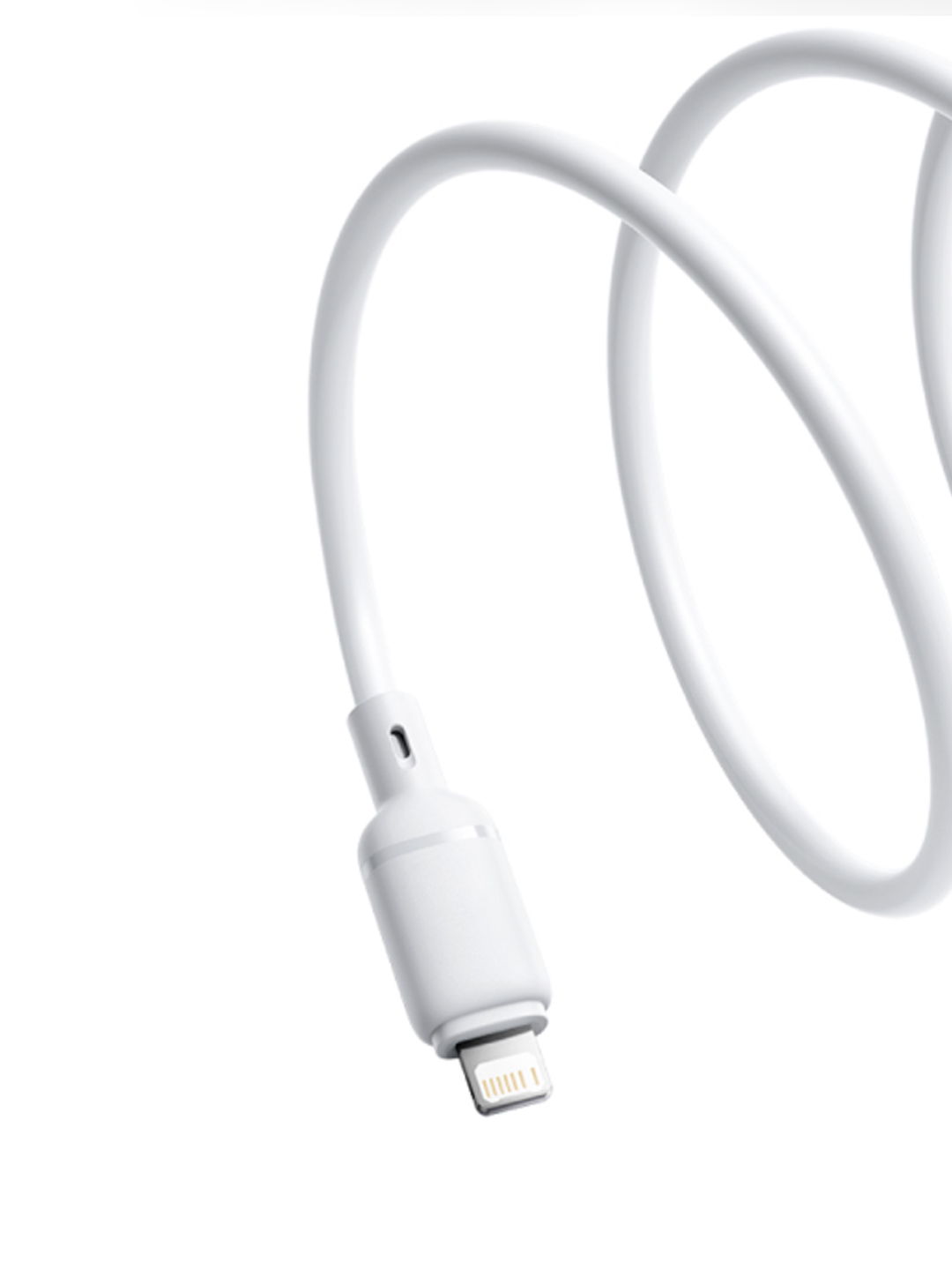 Baseus Silky Series tez zaryadlash kabeli USB-A to Lightning 2.4A 1 m