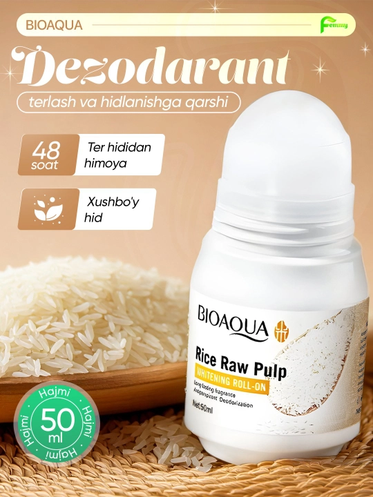 Ayollar uchun dezedorand rexsona sprey sharikli dezodorant