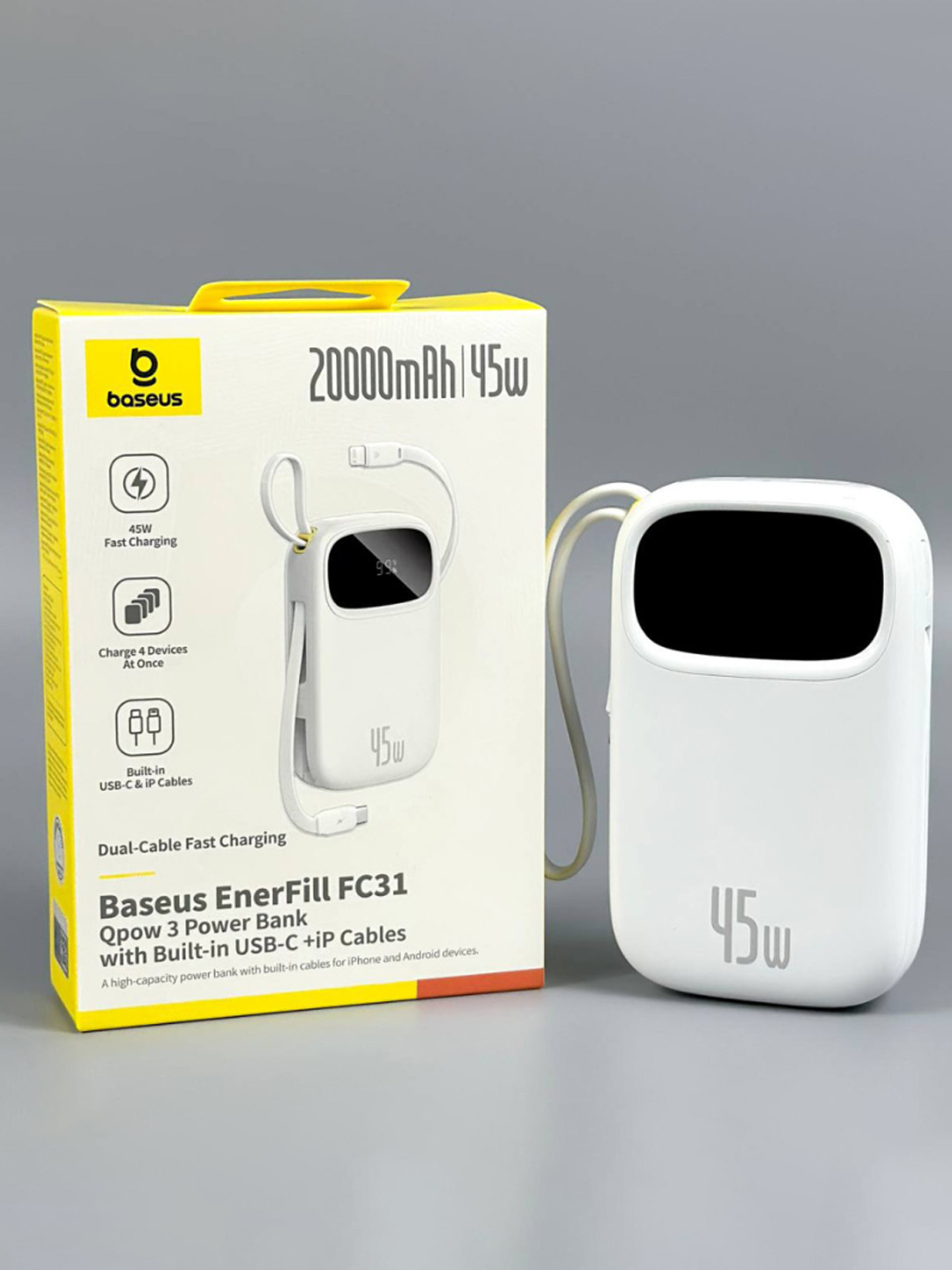 Внешний аккумулятор Baseus EnerFill FC31 20000mAh 45W Cosmic