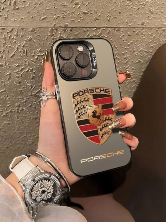 IPhone 11, 12, 13, 14, 15, 16,17 Pro, Pro Max uchun g‘ilof, Bitcoin, Mers, Porsche
