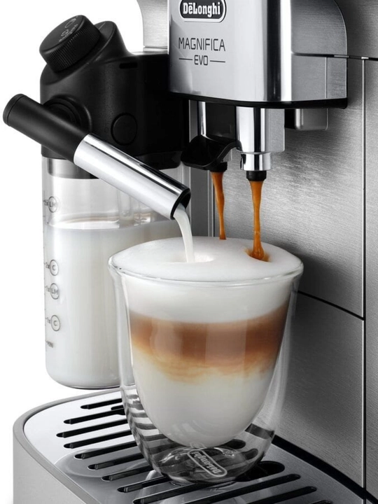 Delonghi Magnifica Evo ECAM290.85.SBX avtomatik kofemashina kapuchinato bilan