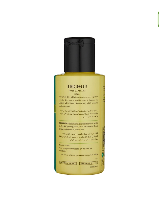 Soch to'kilishiga qarshi va sog'lom, uzun va baquvvat va usmali Trichup yog'i, 100 ml
