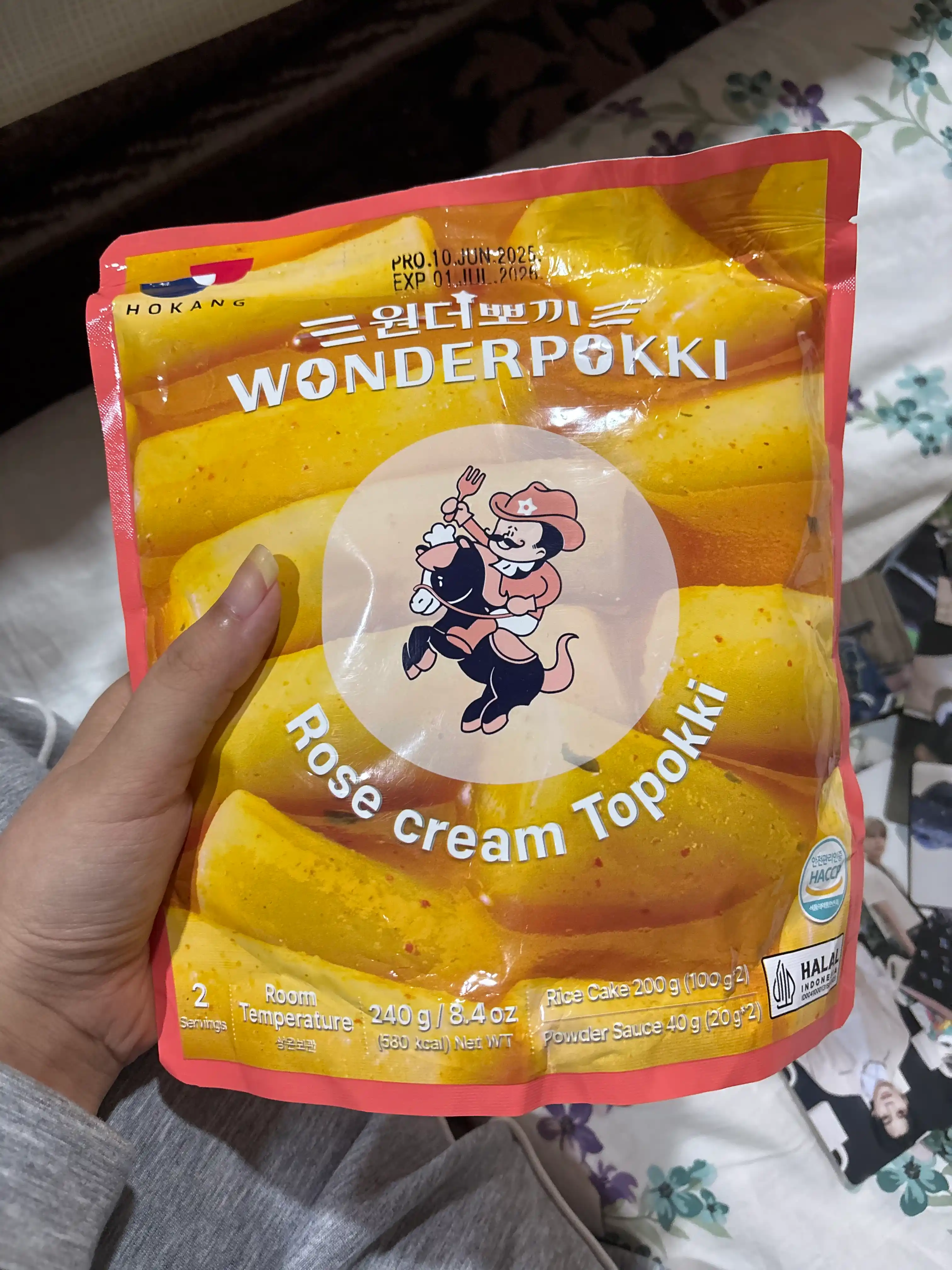 Токппоки Wonderpokki Rose 240гр