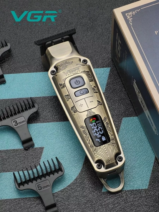 Машинка для стрижки бороды и волос VGR V-901 - 