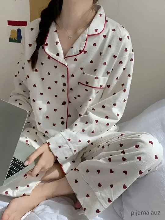 Ayollar uchun pijama yumshoq mato uy va uyqu uchun qulay kiyim