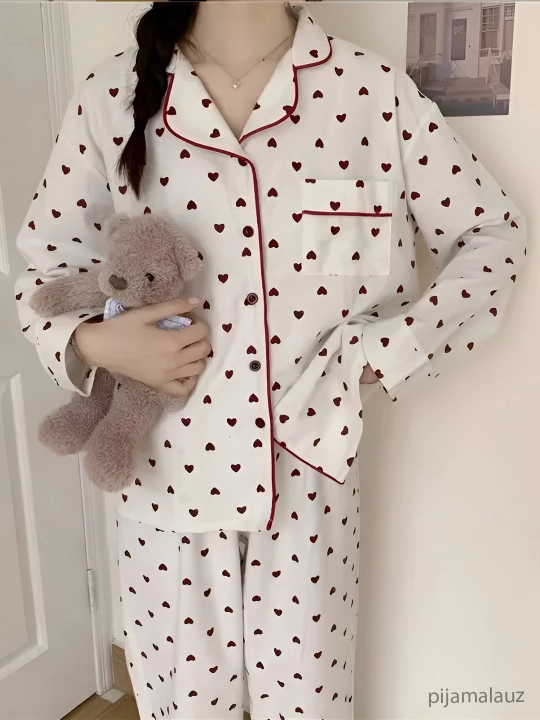 Ayollar uchun pijama yumshoq mato uy va uyqu uchun qulay kiyim
