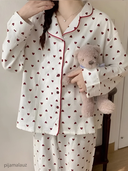 Ayollar uchun pijama yumshoq mato uy va uyqu uchun qulay kiyim - 