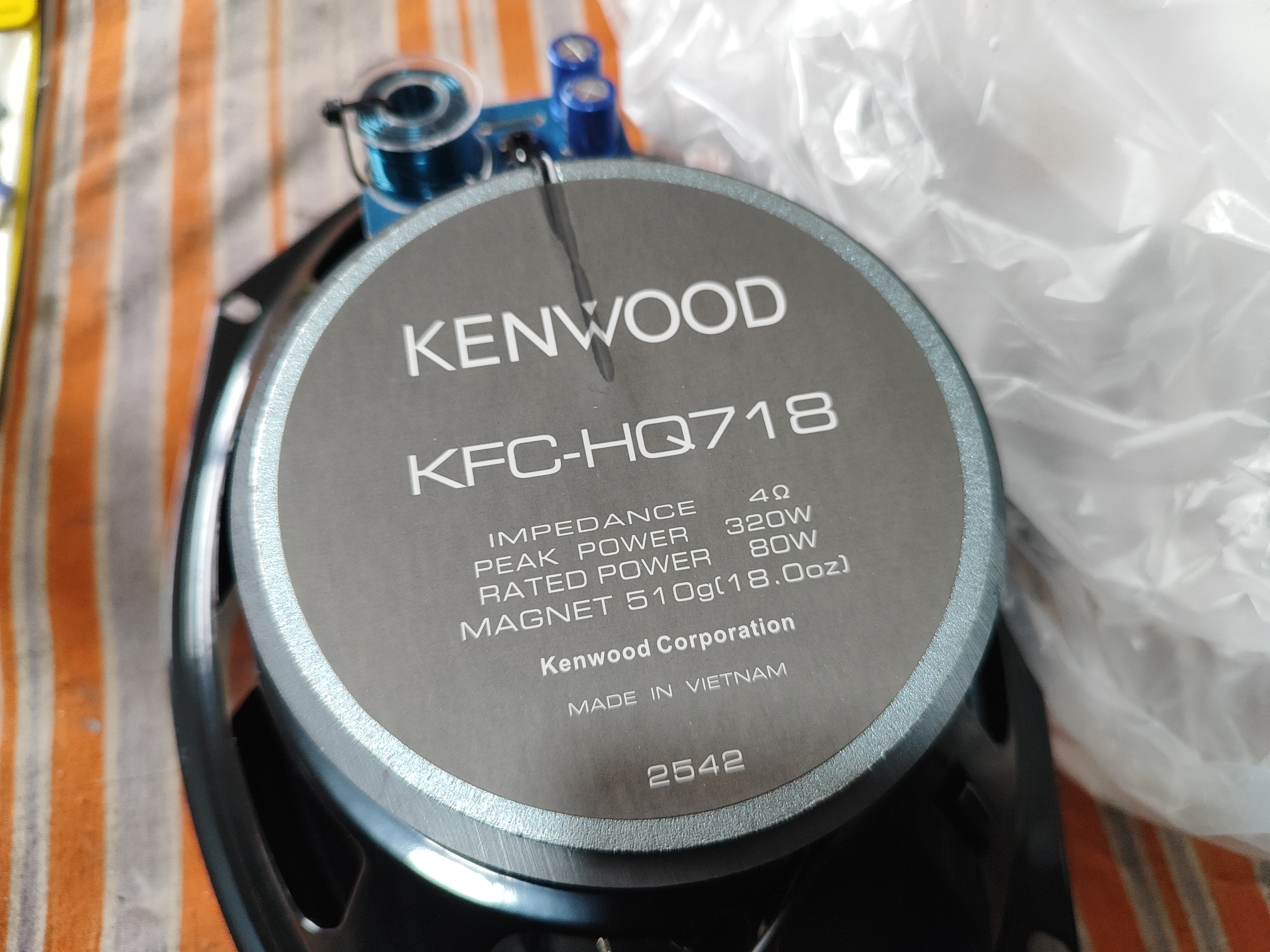 Kenwood kalonka не нуждается в том знаменитом KFC-HQ 718 модель бас усилитель 2 шт