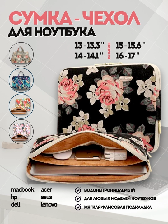 Сумка для ноутбука, планшета, 13, 14, 15, 16, 17, чехол для ноутбука, чехол для планшета - 