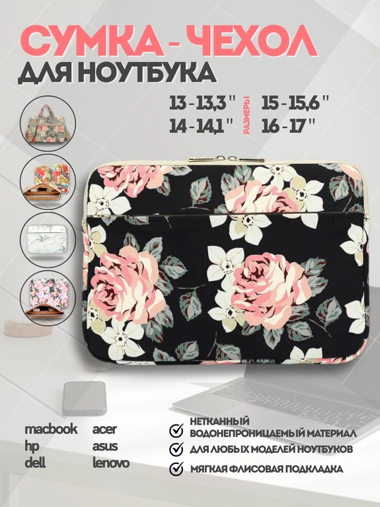 Сумка для ноутбука, планшета, 13, 14, 15, 16, 17, чехол для ноутбука, чехол для планшета
